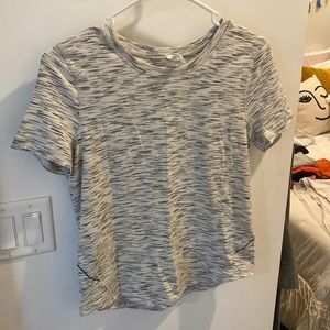 Gray & Cream Lululemon Tee